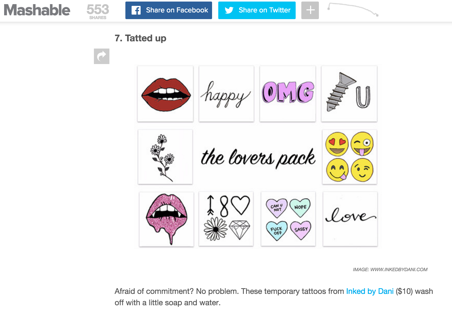 Mashable's Creative Valentine's Day Gifts