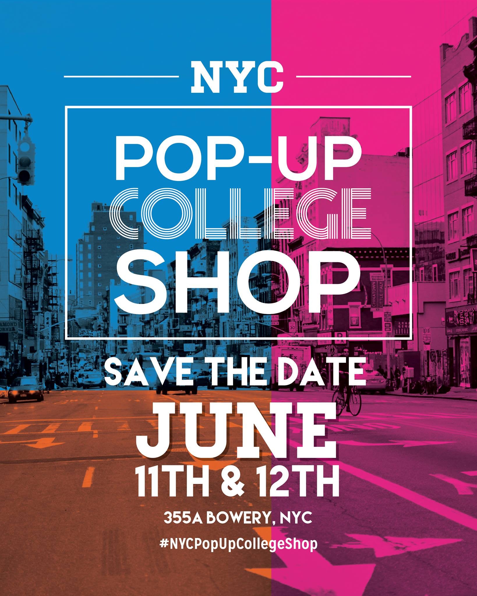 NYC Pop-Up Shop!