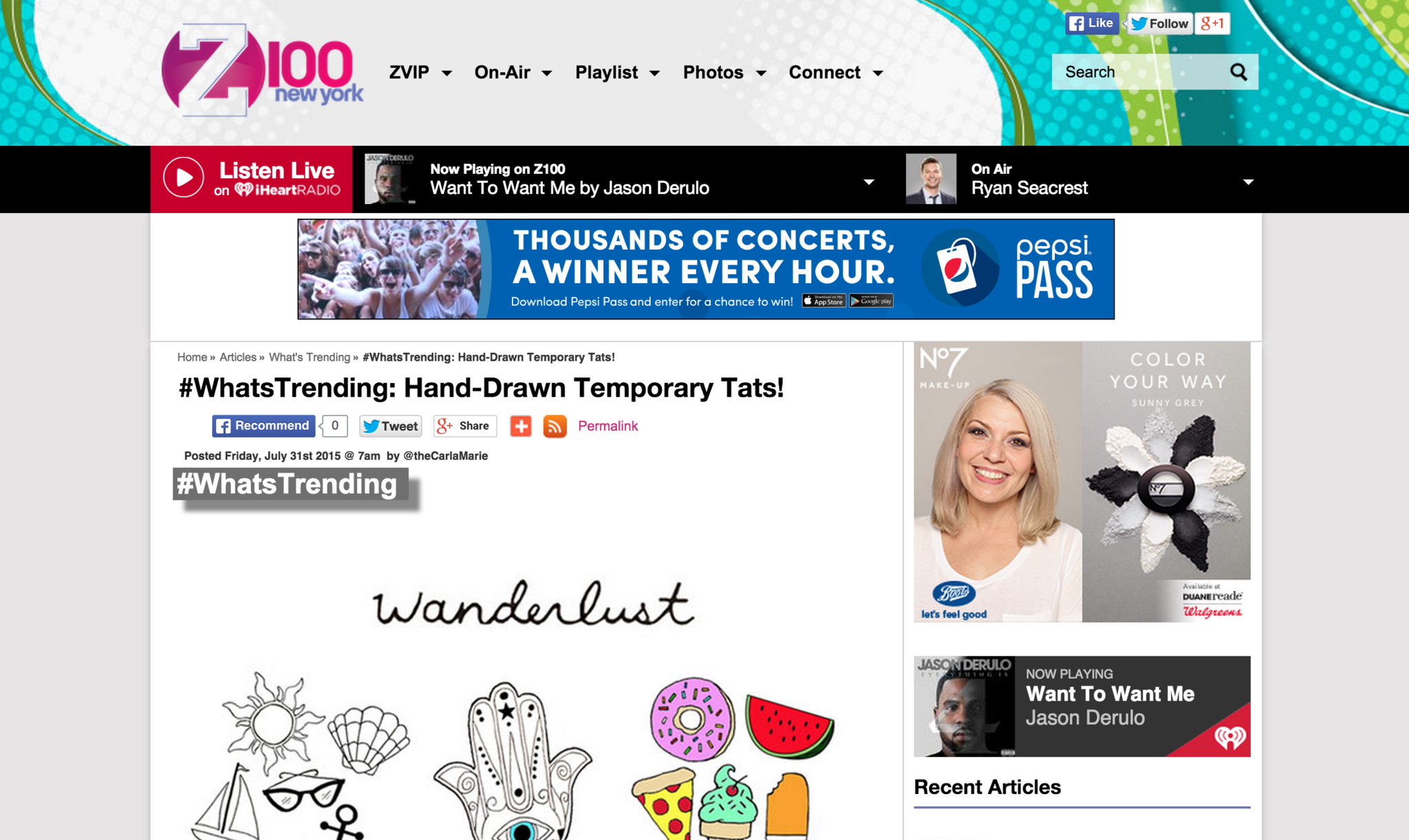 z100 Radio Station
