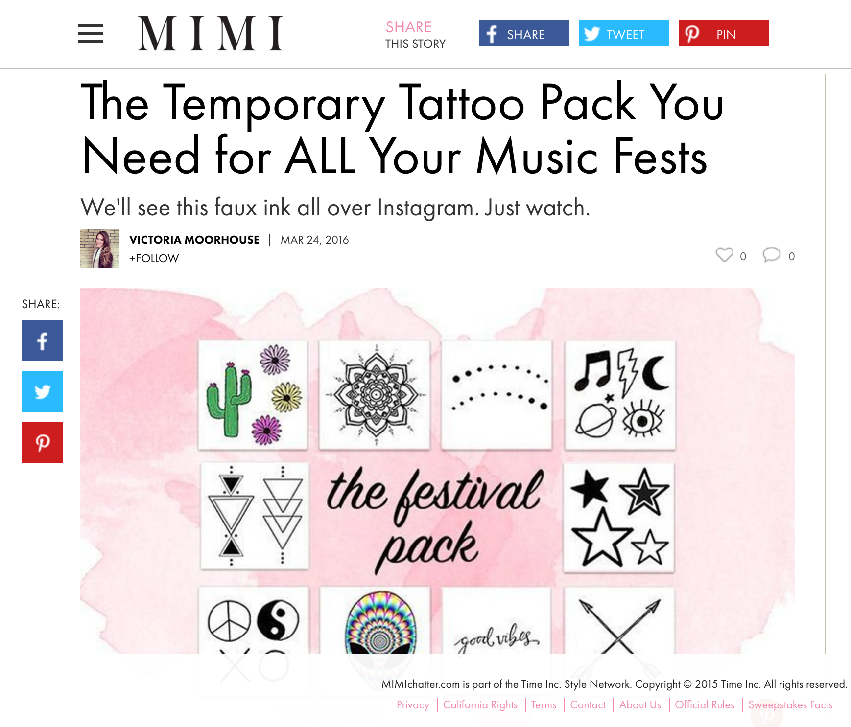 MIMI – INKED by Dani Temporary Tattoos