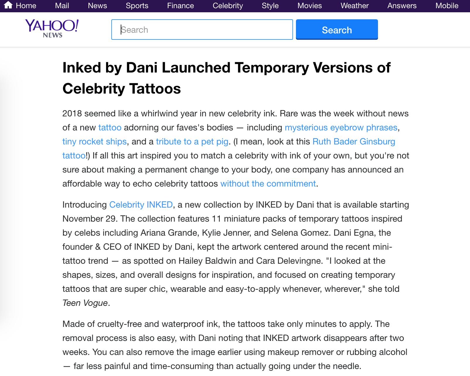 YAHOO NEWS