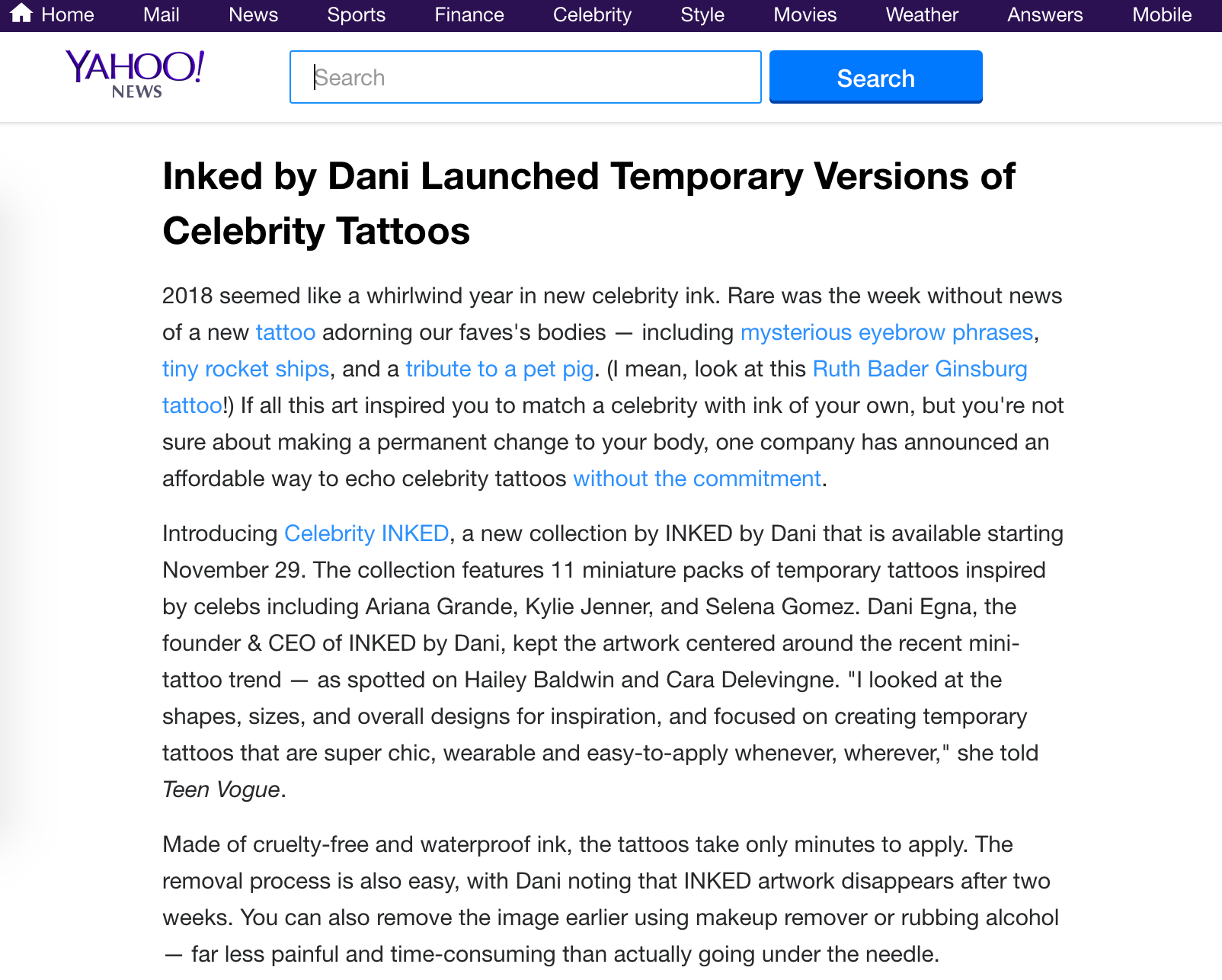 YAHOO NEWS