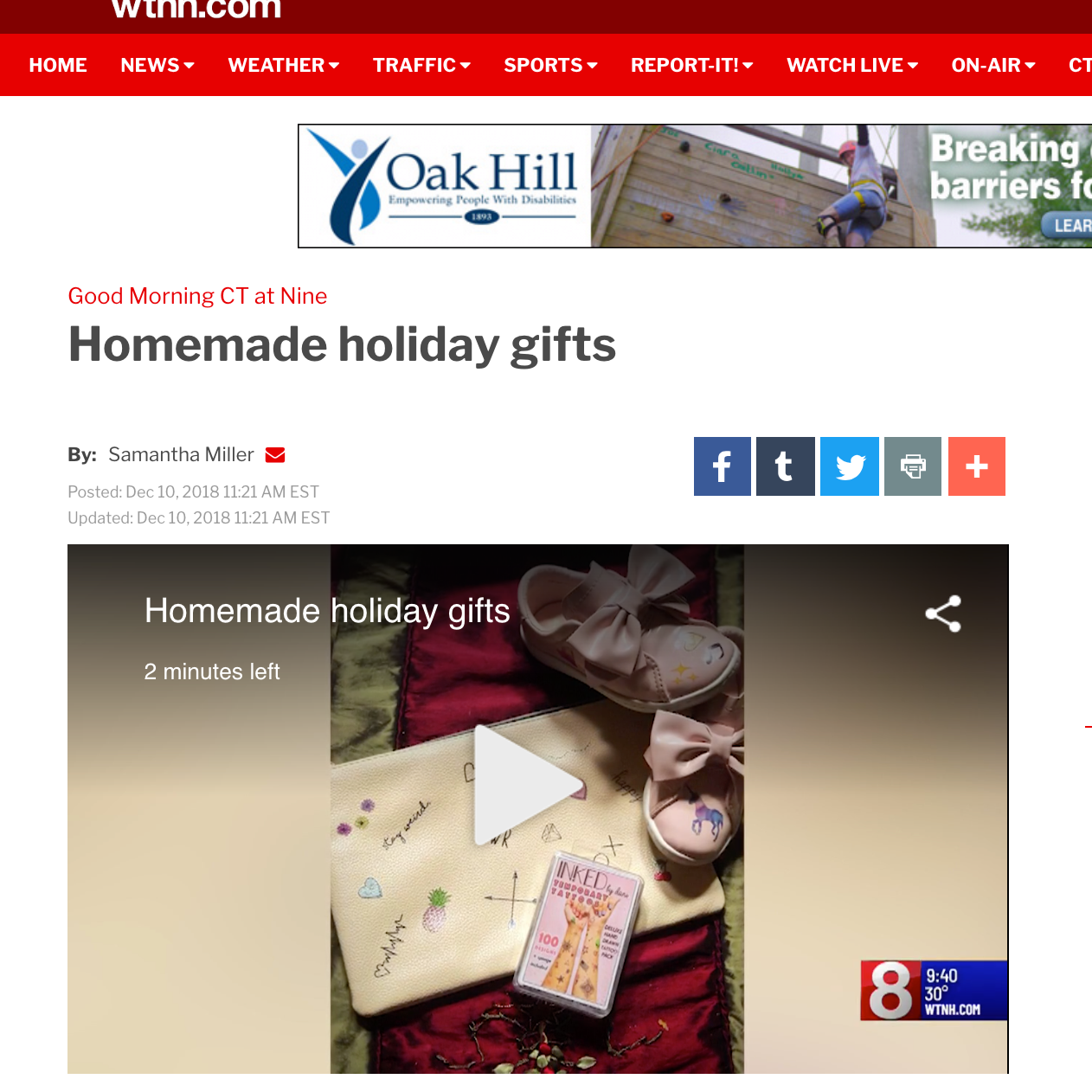 WTNH News 8