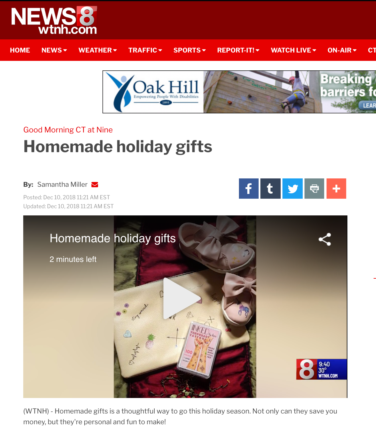 WTNH News 8