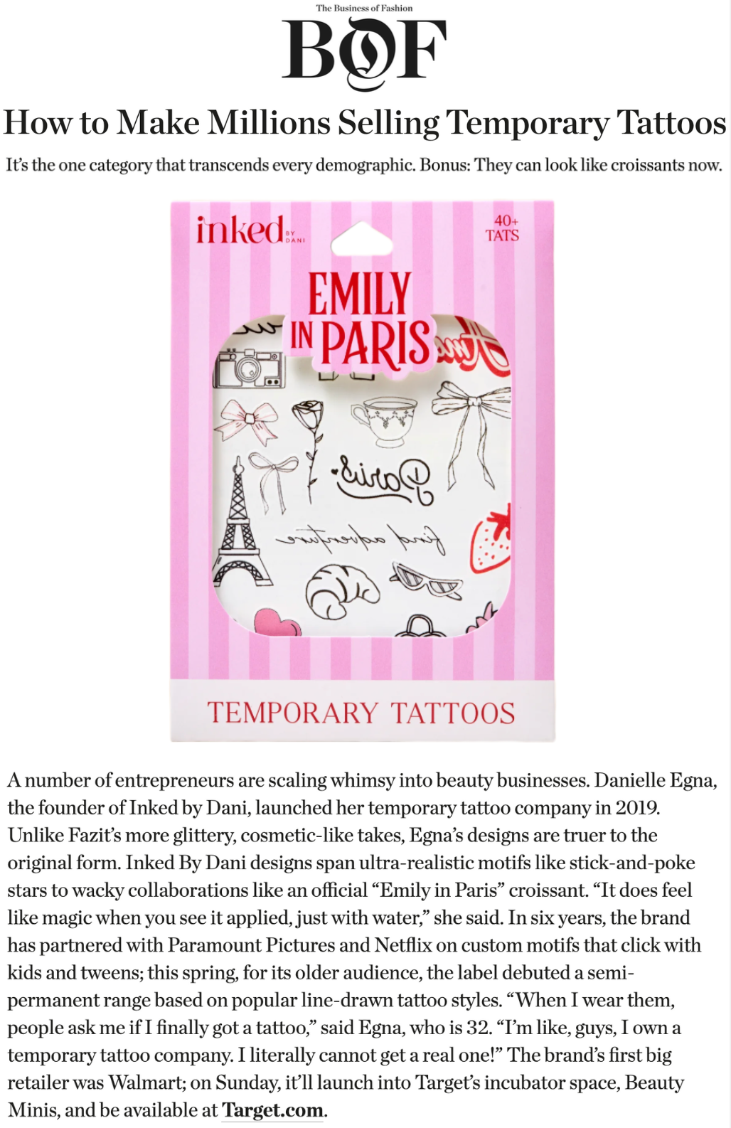 BoF Business of Beauty