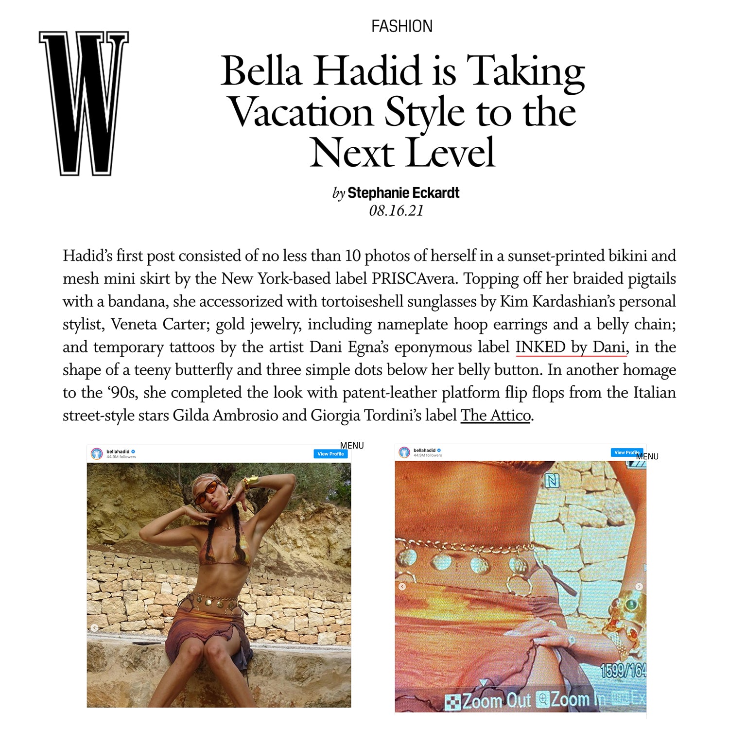 W MAGAZINE