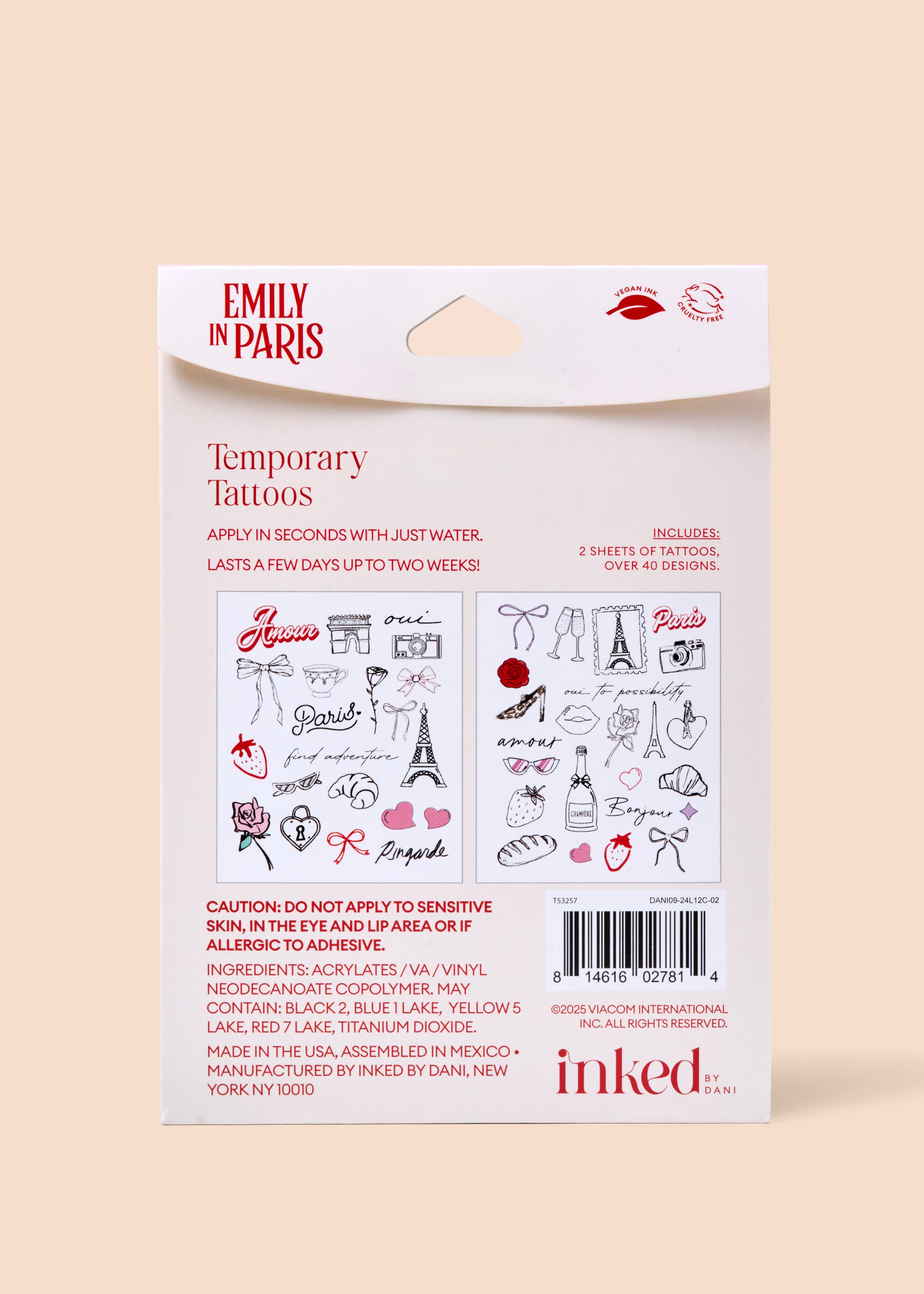 INKED by Dani x Emily in Paris: Tres Chic Tattoos