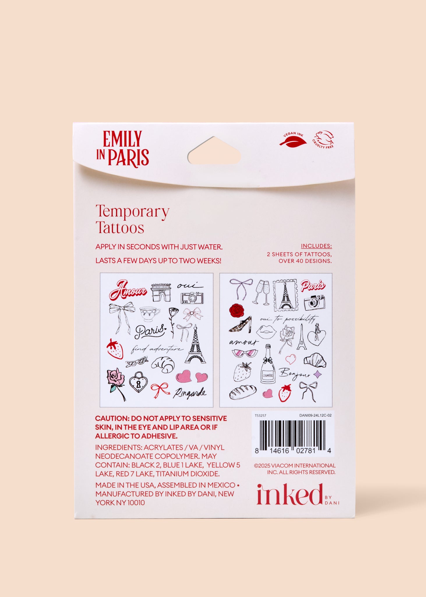 INKED by Dani x Emily in Paris: Tres Chic Tattoos