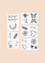 Blooming Bundle Temporary Tattoos