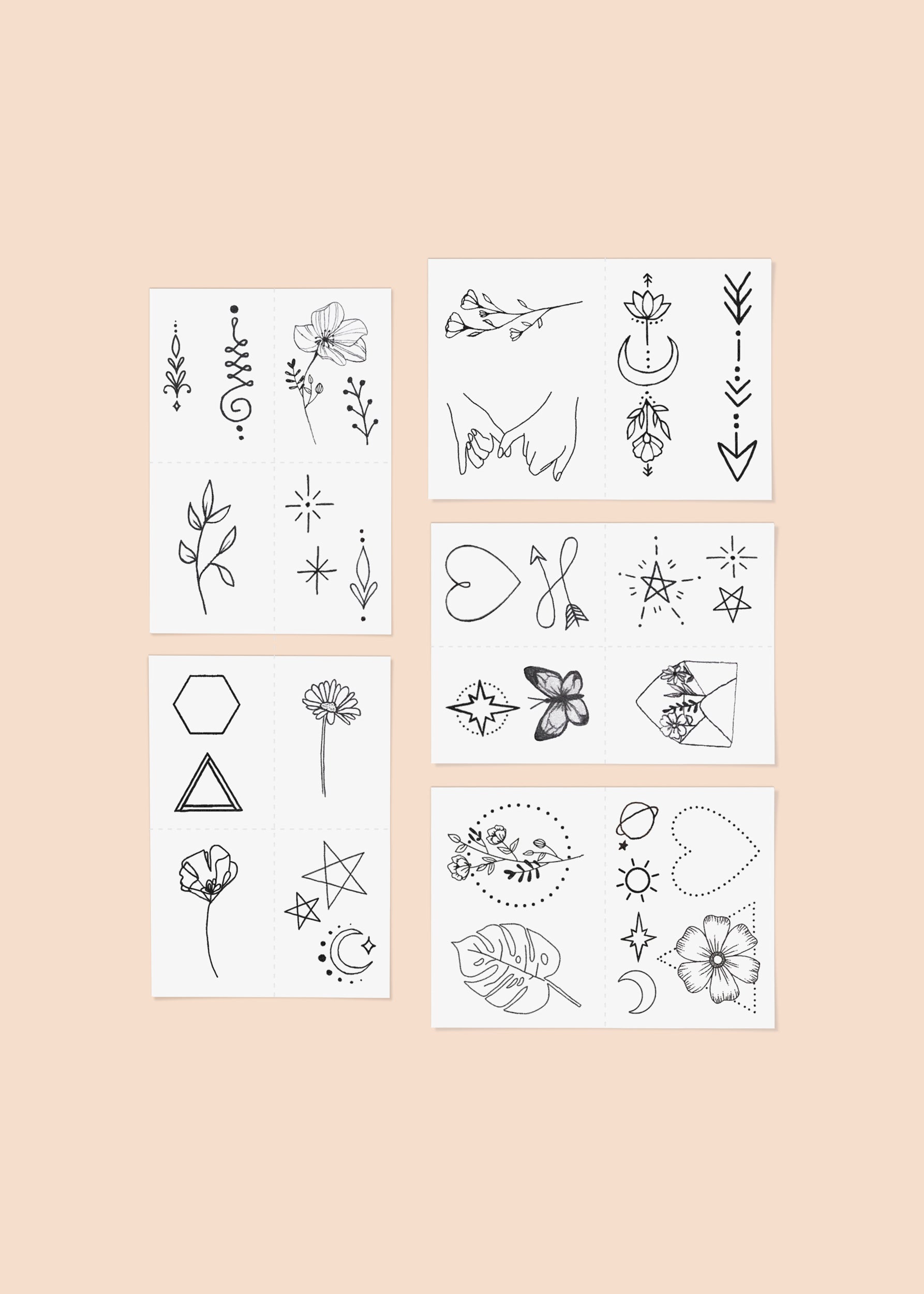Blooming Bundle Temporary Tattoos