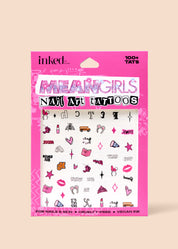 INKED by Dani x Mean Girls: Fetch Nail Art