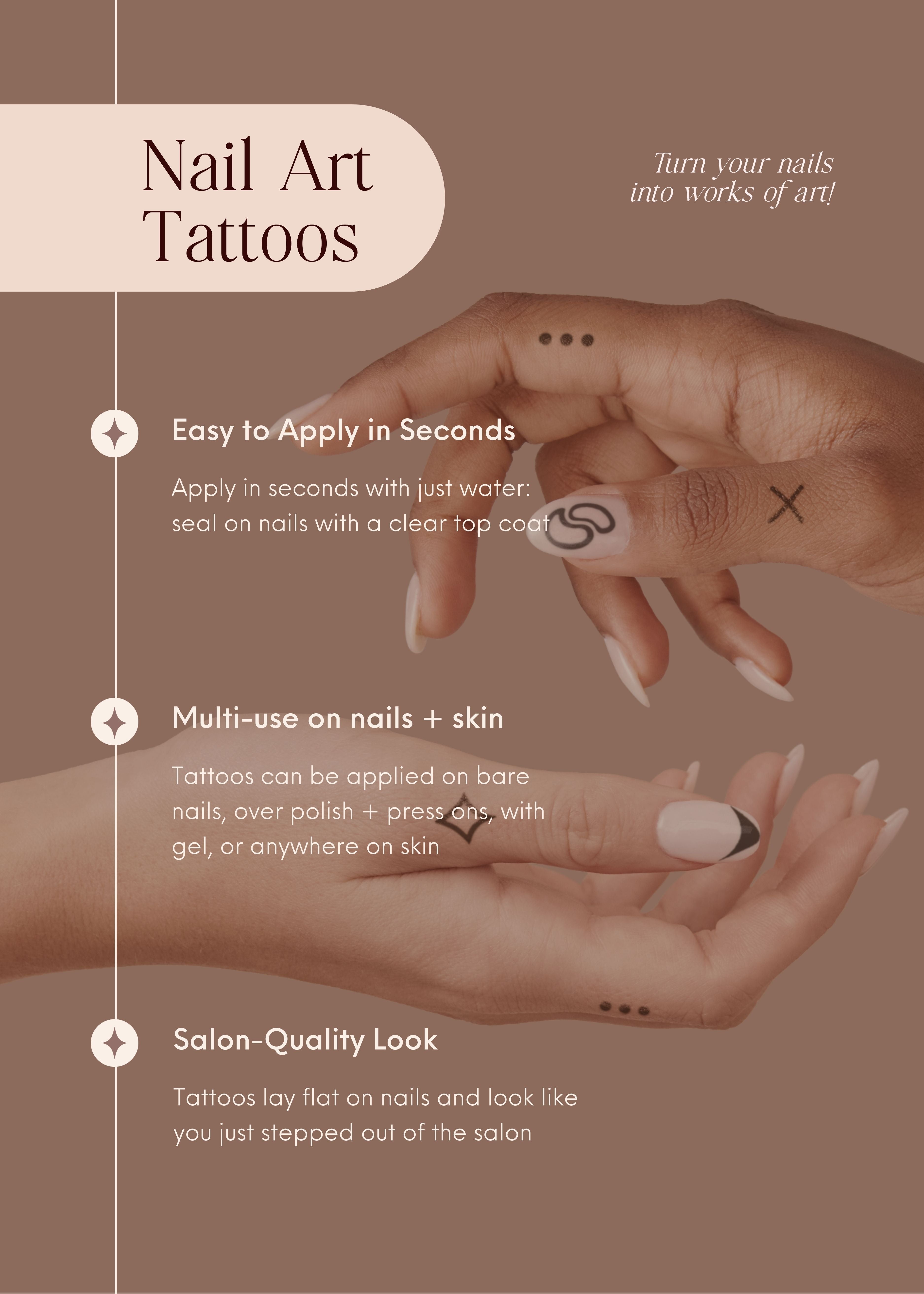 INKED by Dani x Mean Girls: Fetch Nail Art