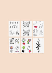 Bride to Be Bundle Temporary Tattoos