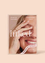 Statement Pack Temporary Tattoos