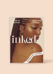 Paradise Pack Temporary Tattoos
