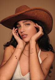 Disco Cowgirl Pack Temporary Tattoos