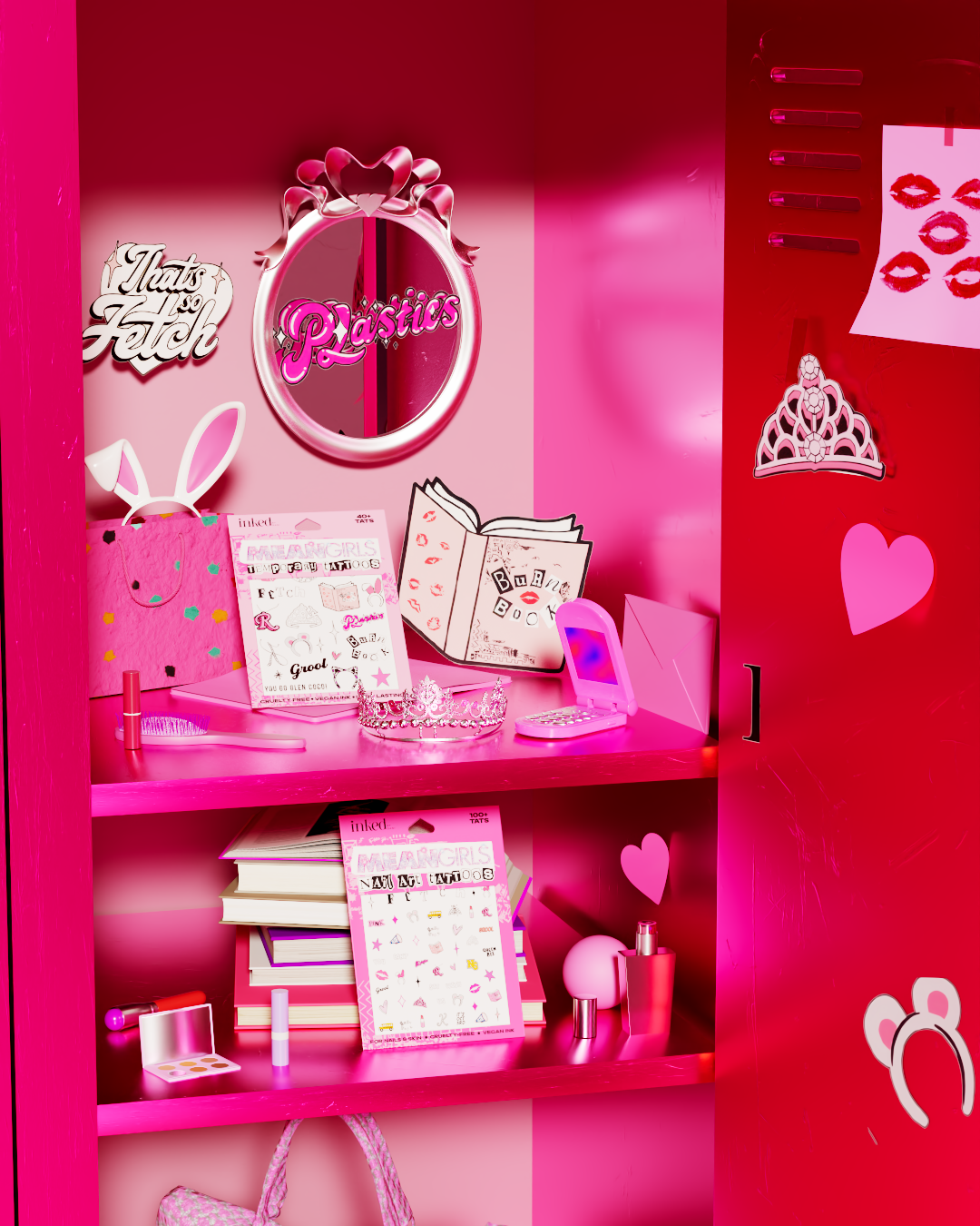 INKED by Dani x Mean Girls: Plastics Tattoos