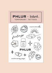 Phlur x INKED Fragrance Tattoos