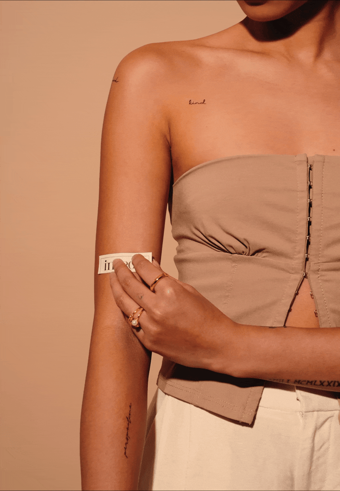 Statement Pack Temporary Tattoos