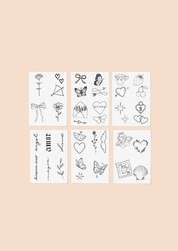 Heaven Sent Pack Temporary Tattoos