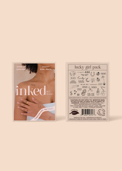 Lucky Girl Temporary Tattoos