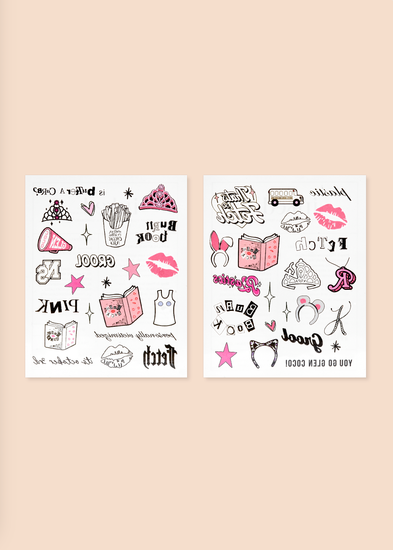 INKED by Dani x Mean Girls: Plastics Tattoos