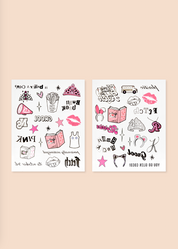 INKED by Dani x Mean Girls: Plastics Tattoos