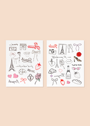 INKED by Dani x Emily in Paris: Tres Chic Tattoos