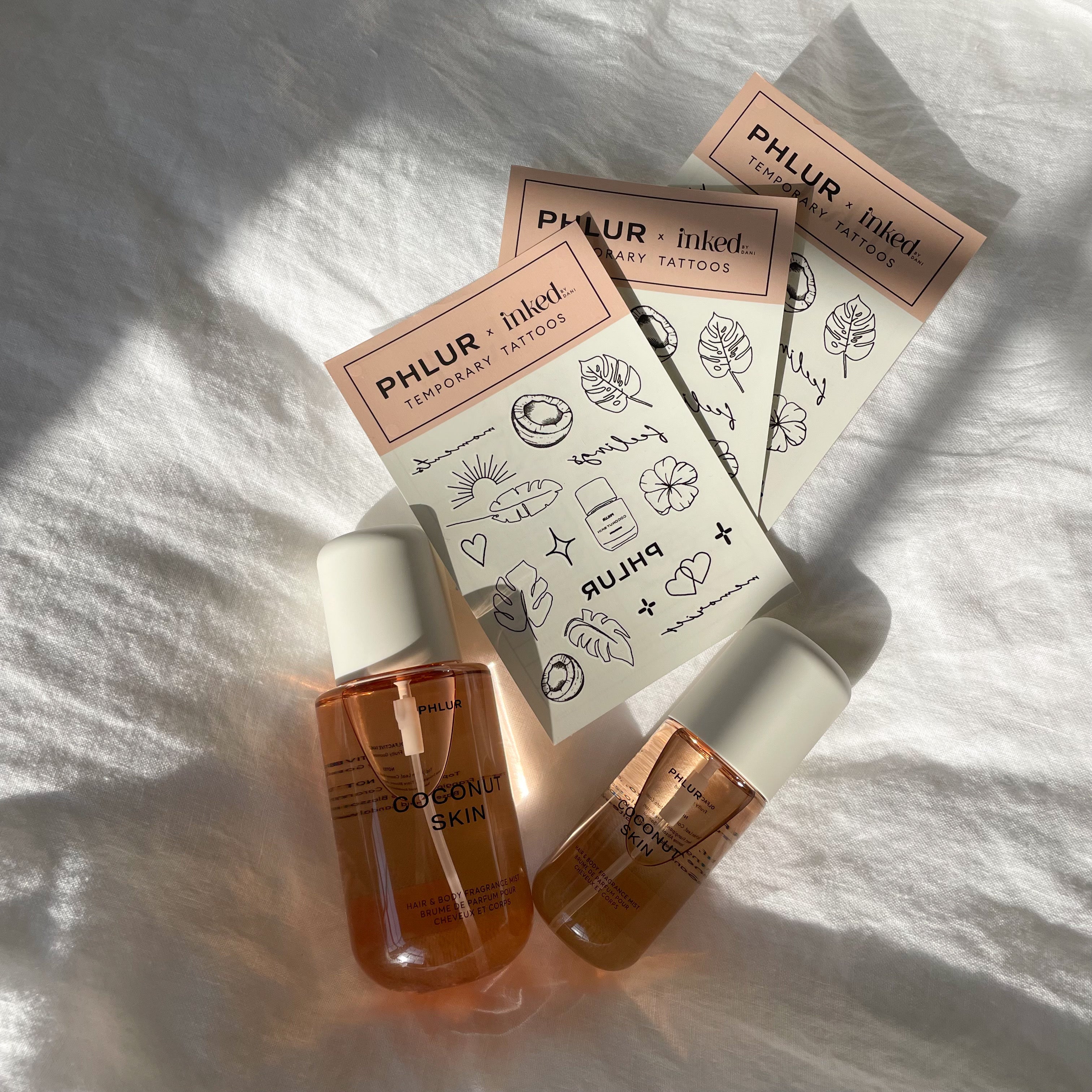 Phlur x INKED Fragrance Tattoos
