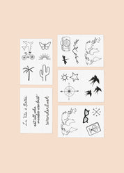 Destination Temporary Tattoos