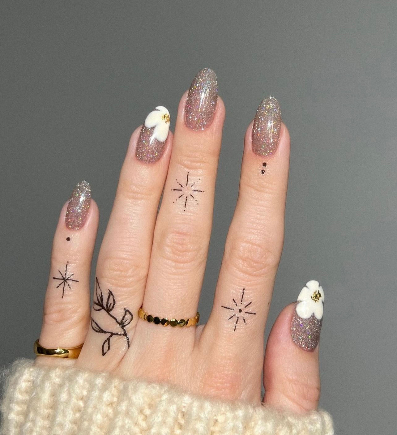 Fine Line Temporary Tattoos