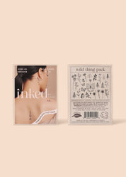 Wild Thing Pack Temporary Tattoos