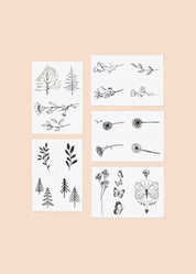 Wild Thing Pack Temporary Tattoos