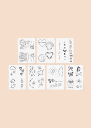 Angelic Pack Temporary Tattoos