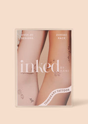 Zodiac Pack: Taurus + Virgo + Capricorn Temporary Tattoos