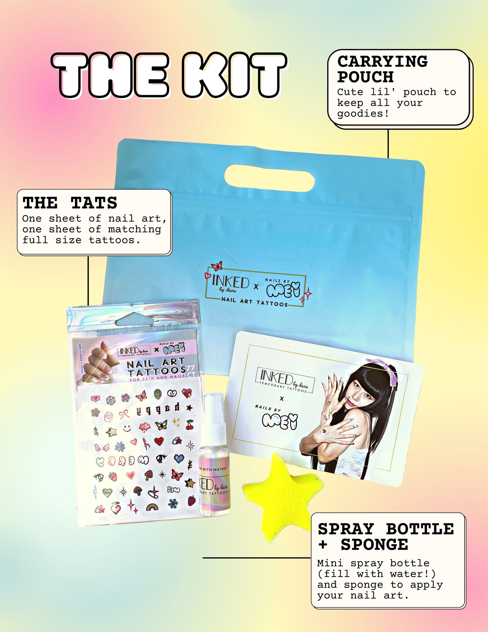 INKED x Nails by Mei: Nail Art Kit