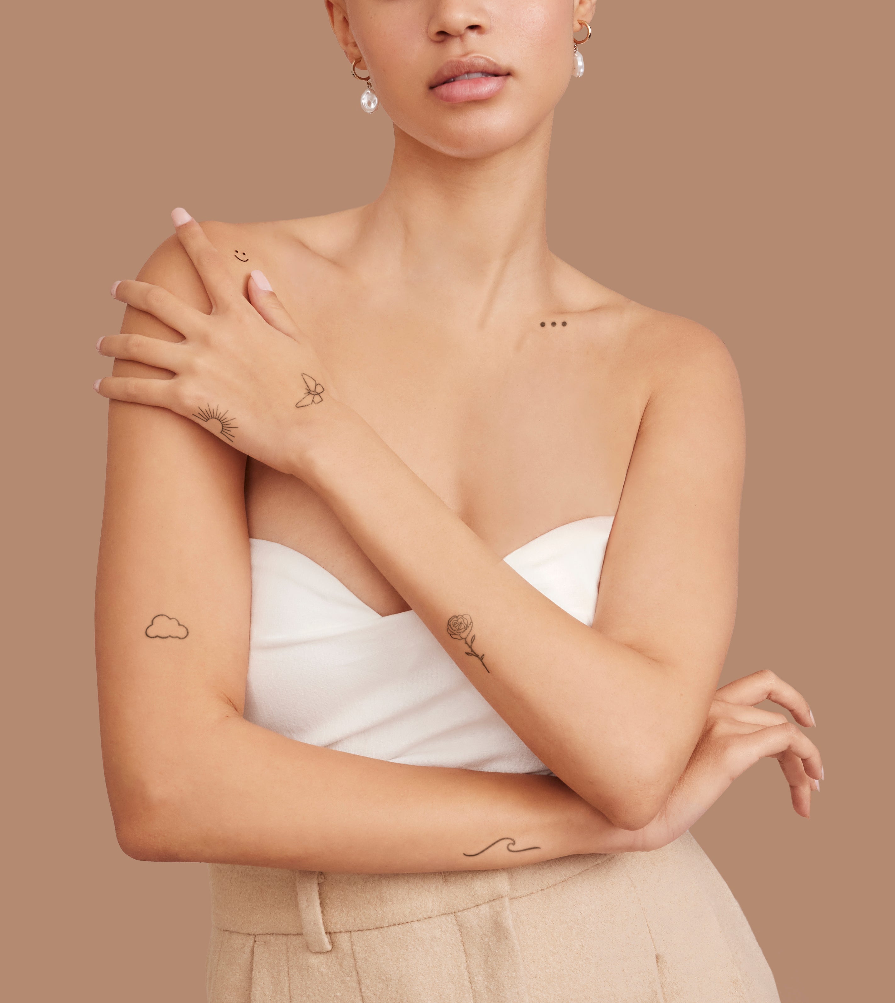 Barely There Pack Temporary Tattoos