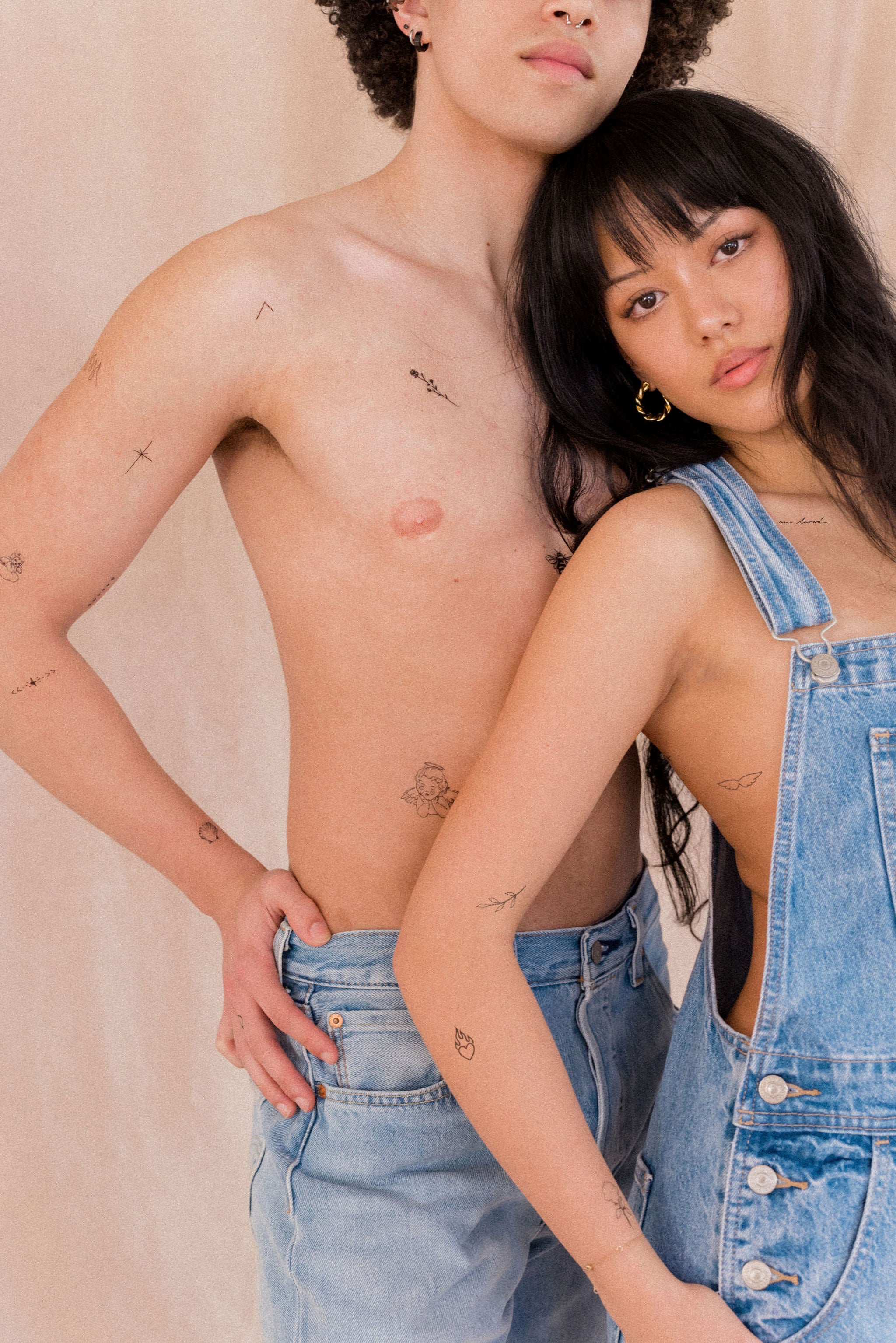 Y2K Nostalgia Temporary Tattoos