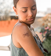 Silhouette Temporary Tattoos