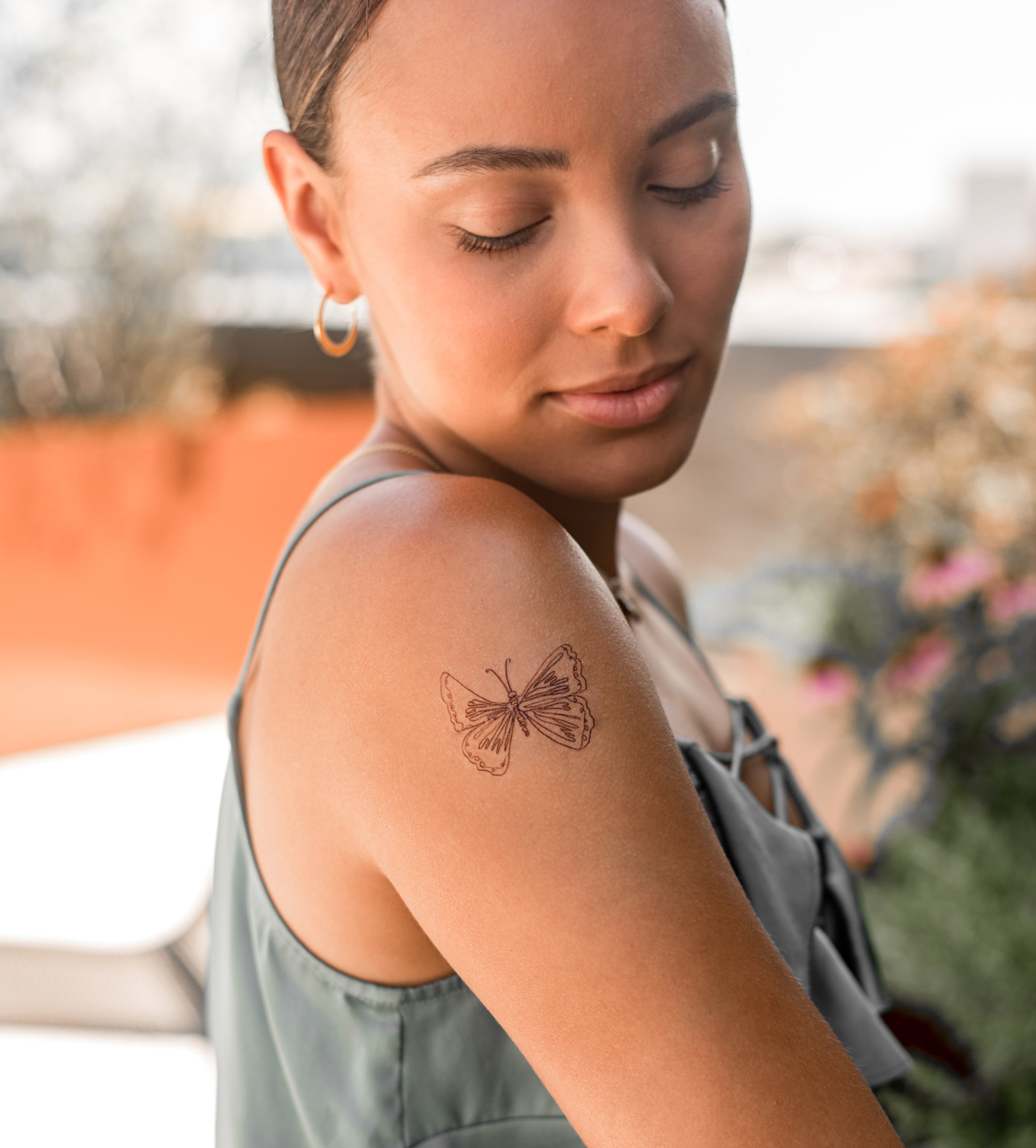 Silhouette Temporary Tattoos