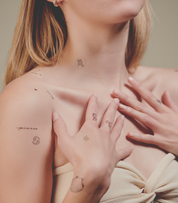 Zodiac Pack: Cancer + Scorpio + Pisces Temporary Tattoos