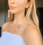 Self Love Temporary Tattoos