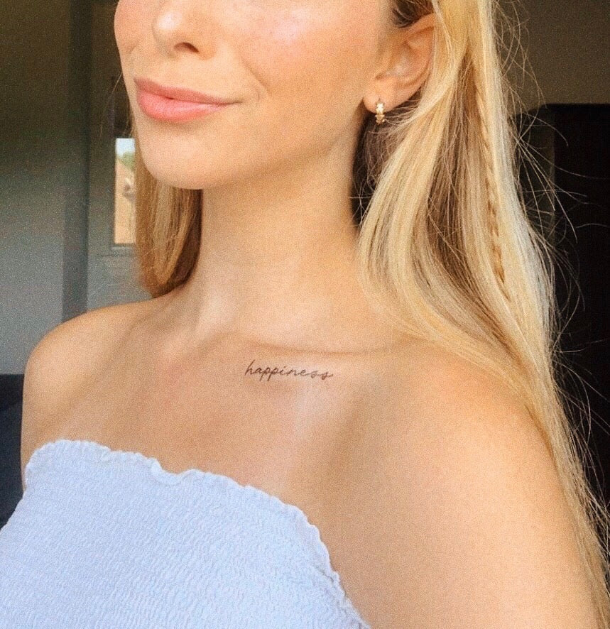Self Love Temporary Tattoos