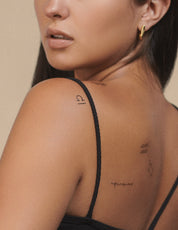 Zodiac Pack: Gemini + Libra + Aquarius Temporary Tattoos